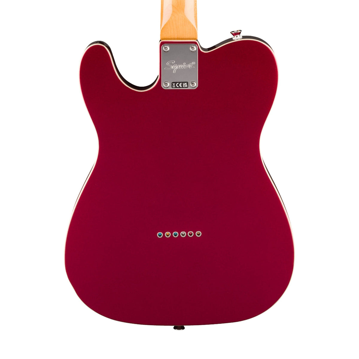 Đàn Guitar Điện Squier Classic Vibe Custom Esquire màu Candy Apple Red – thân đàn mặt sau