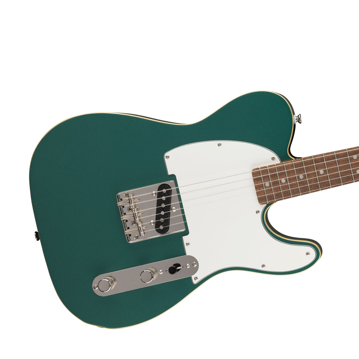 Đàn Guitar Điện Squier Classic Vibe Custom Esquire màu Sherwood Green – góc nghiêng