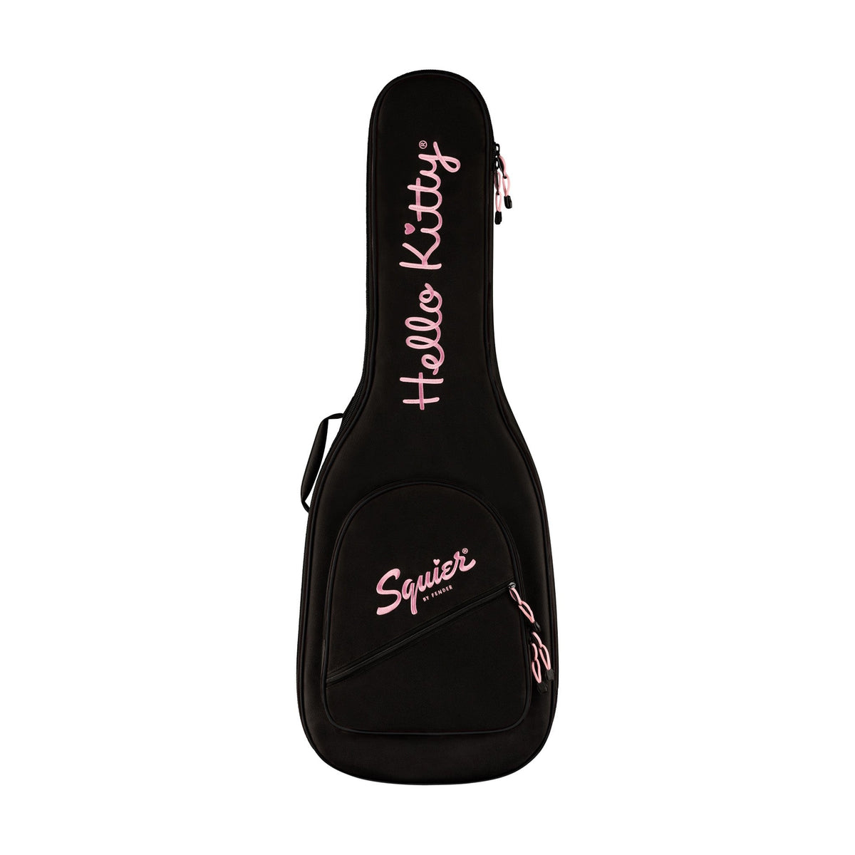 Đàn Guitar Điện Squier Hello Kitty White Stratocaster màu White – bao đàn kèm theo