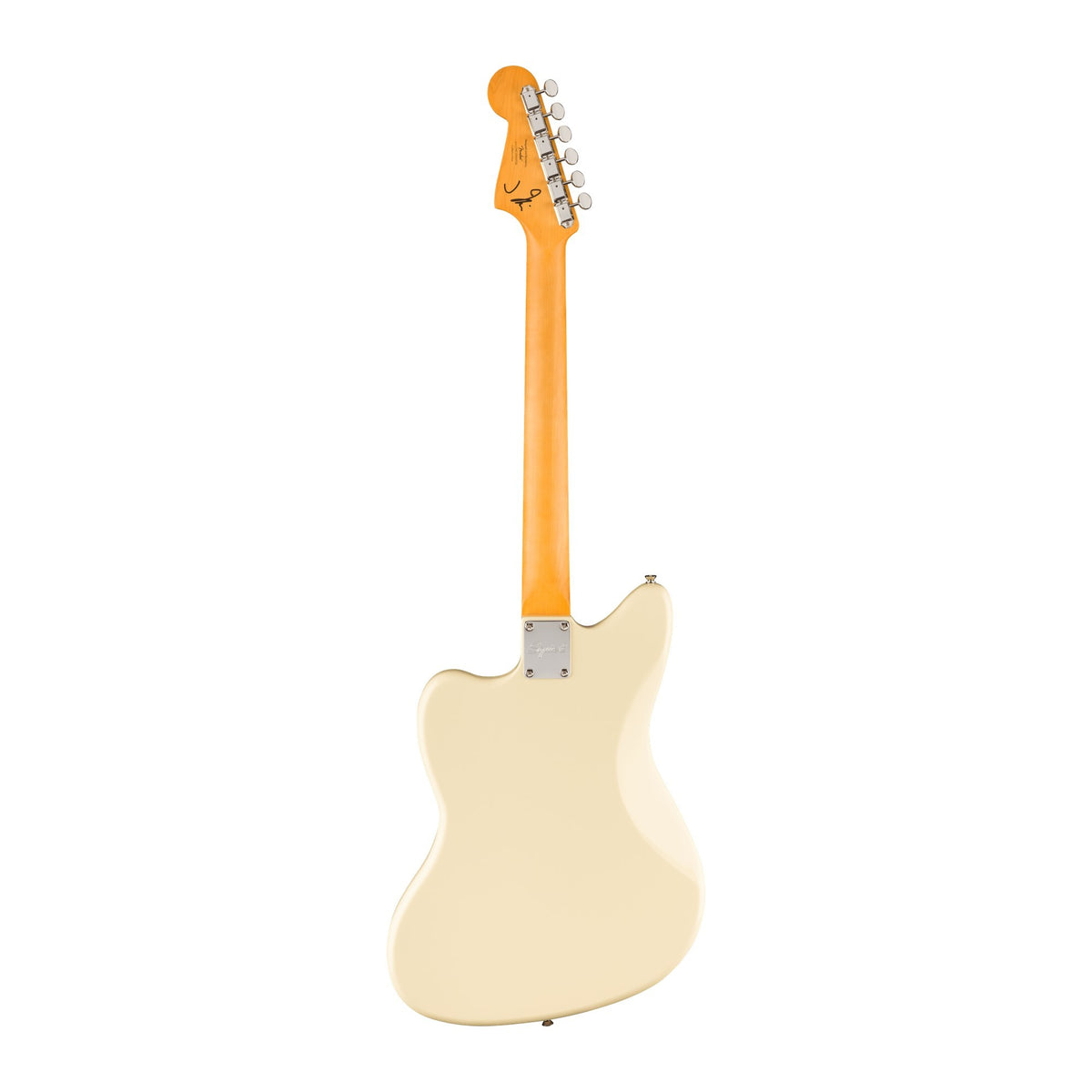 Đàn Guitar Điện Squier J Mascis Jazzmaster màu Vintage White – mặt sau
