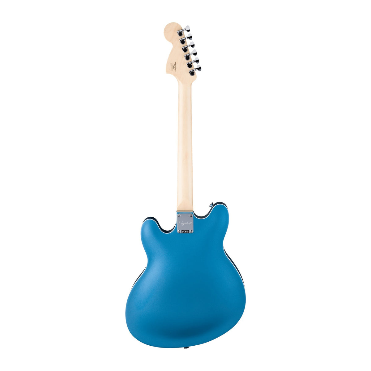 Đàn Guitar Điện Squier Limited Edition Affinity Series Starcaster Deluxe màu Lake Placid Blue – mặt sau
