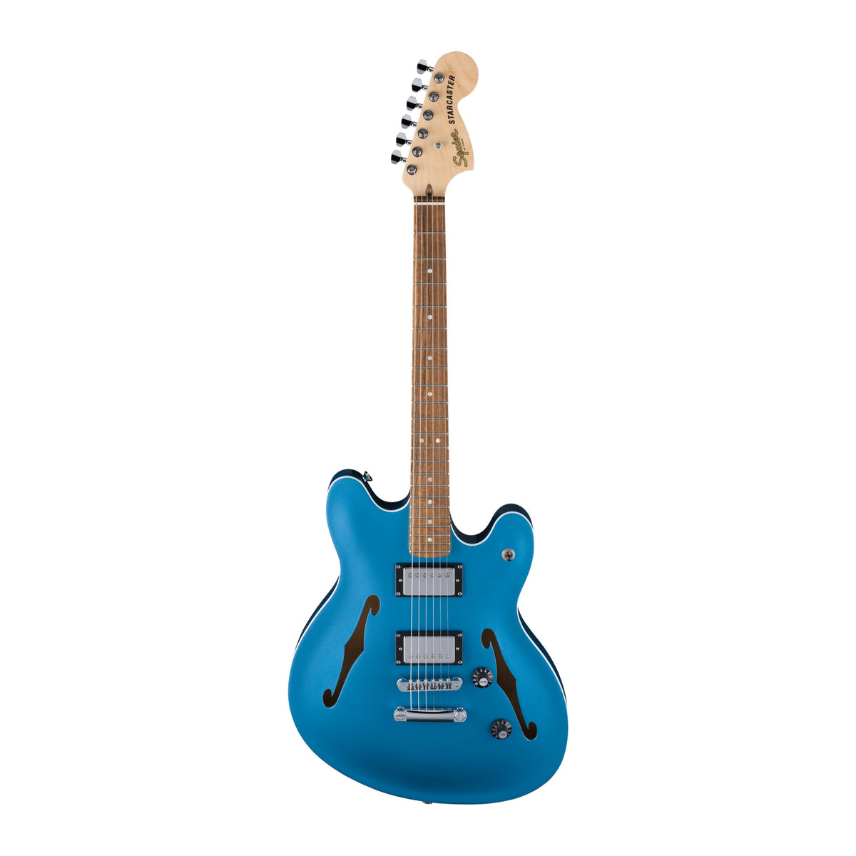 Đàn Guitar Điện Squier Limited Edition Affinity Series Starcaster Deluxe màu Lake Placid Blue