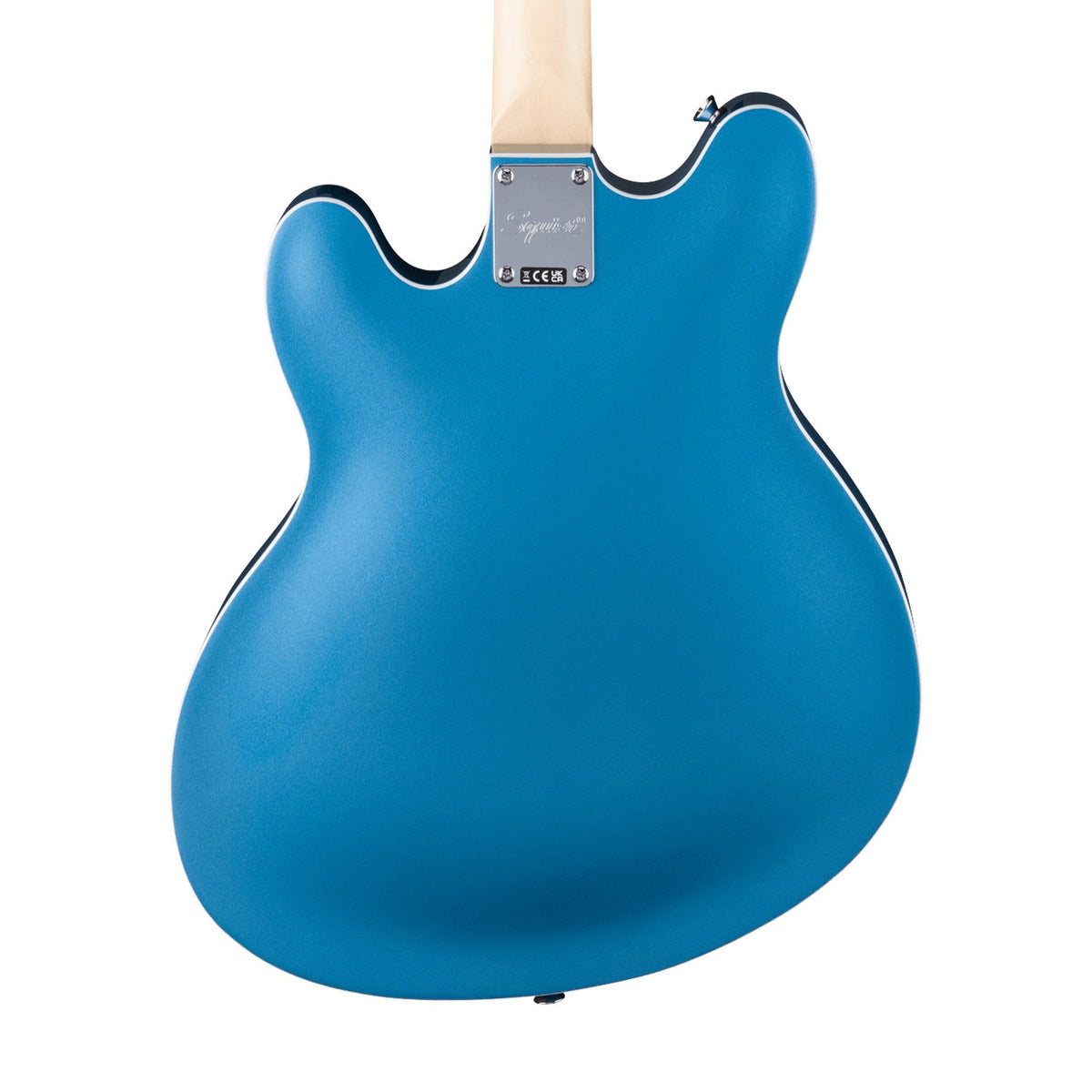 Đàn Guitar Điện Squier Limited Edition Affinity Series Starcaster Deluxe màu Lake Placid Blue – thân đàn mặt sau