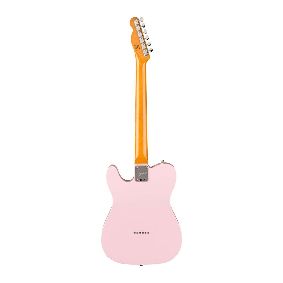 Đàn Guitar Điện Squier Limited Edition Classic Vibe '60s Custom Esquire màu Shell Pink – mặt sau