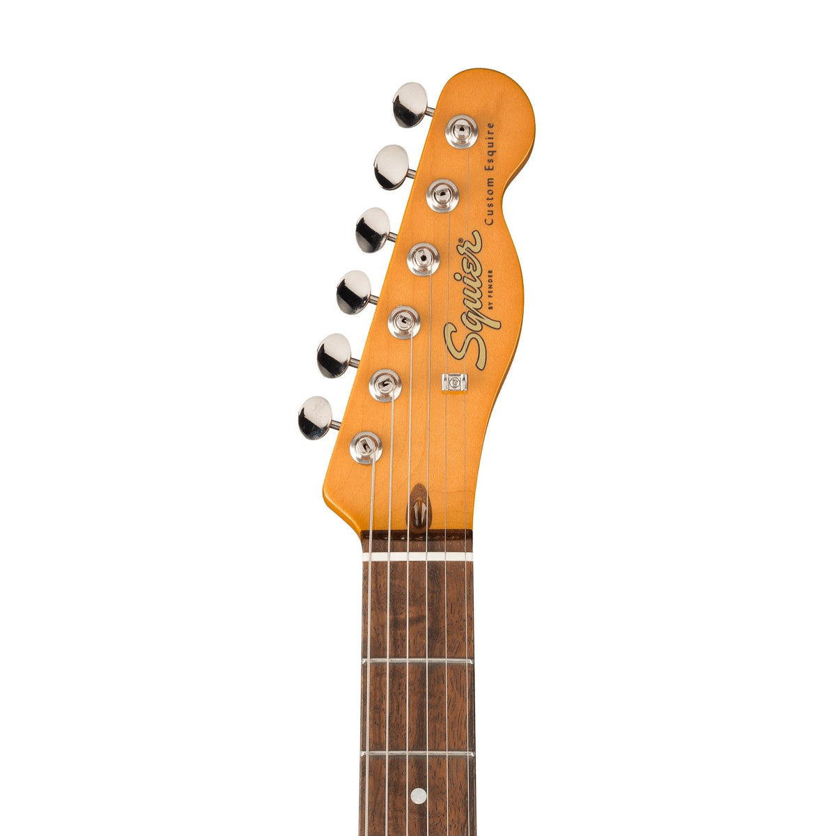 Đàn Guitar Điện Squier Limited Edition Classic Vibe '60s Custom Esquire màu Shell Pink – đầu đàn mặt trước