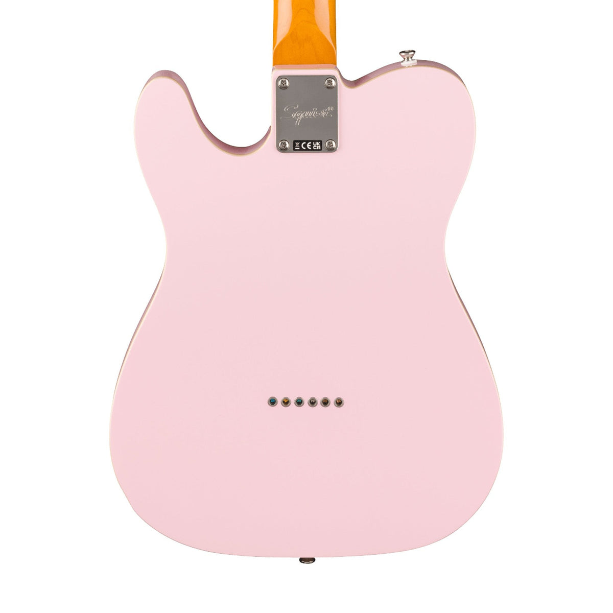Đàn Guitar Điện Squier Limited Edition Classic Vibe '60s Custom Esquire màu Shell Pink – thân đàn mặt sau