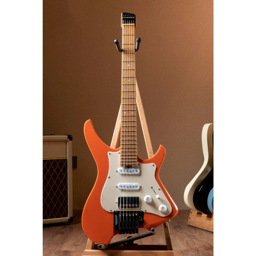 Đàn Guitar Điện Aguda Music Boy Pro HSS, Maple Fingerboard, Capri Orange