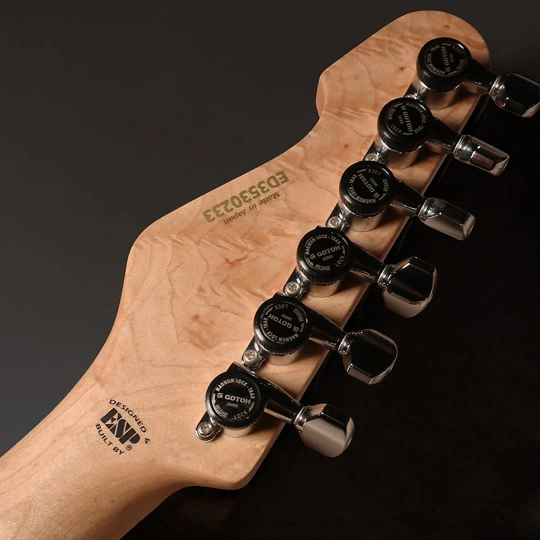 Đàn Guitar Điện ESP EDWARDS E-SNAPPER-AS/M- Solid Black